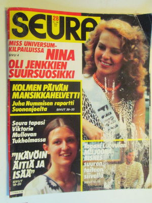 SEURA LEHTI 28 / 1983 SISÄLLYSLUETTELO KUVAT 2 ja 3