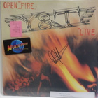 Y & T - OPEN FIRE LIVE + MENKETTI NIMMARI EX+/ EX+ LP - pikkukuva 1