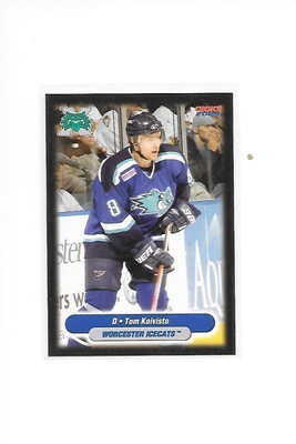 2003-04 Worchester IceCats #9 Tom Koivisto TPS farmi