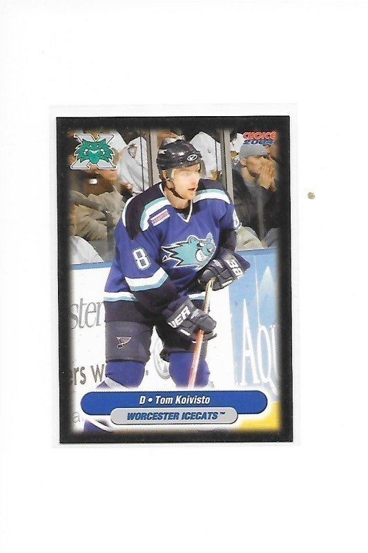 2003-04 Worchester IceCats #9 Tom Koivisto TPS farmi