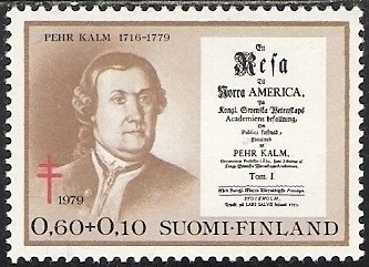 1979 TUB merkki Pehr Kalm ** LaPe 843