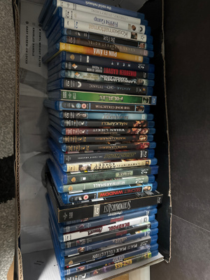 Blu-Ray elokuvia 35kpl (erä 5.)