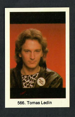 Keräilykuva - Tomas Ledin 566.