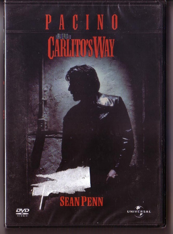 dvd, Carlito's Way (Al Pacino, Sean Penn) - UUSI / New [riko
