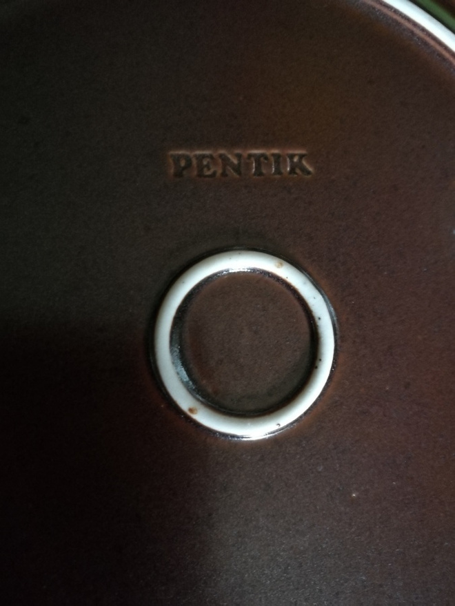 Pentik- ruskea Ruska lautanen d= 21 cm 6 kpl