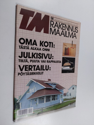 Tekniikan maailma 5B/1988 : rakennusmaailma