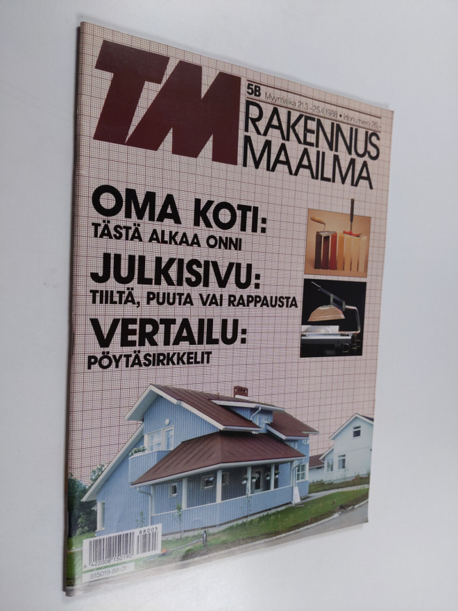 Tekniikan maailma 5B/1988 : rakennusmaailma