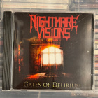NIGHTMARE VISIONS - Gates Of Delirium cd (death metal) - pikkukuva 1