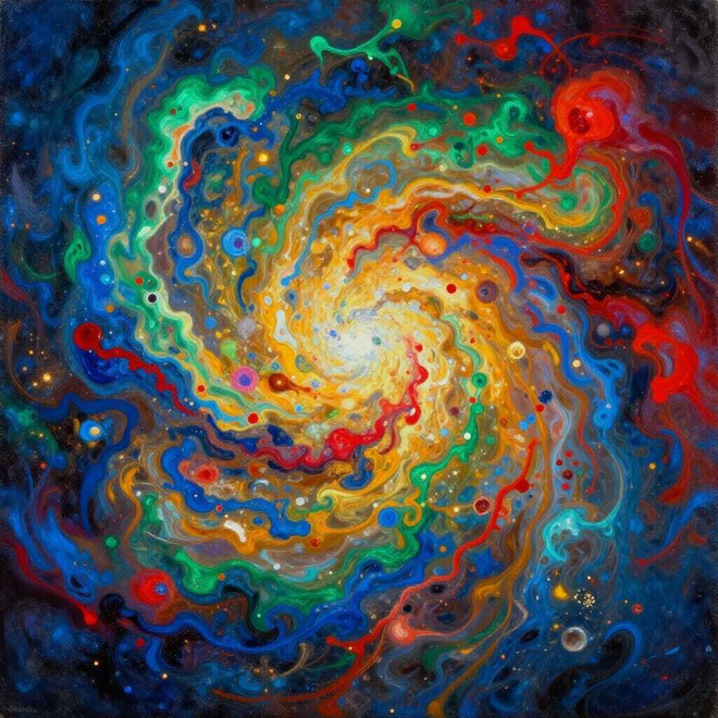 Uusi abstrakti alumiinitaulu 20 cm x 20 cm