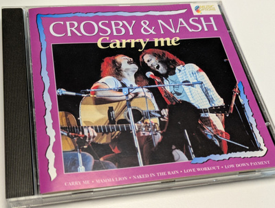 Crosby & Nash (CD) VG+++!! Carry Me