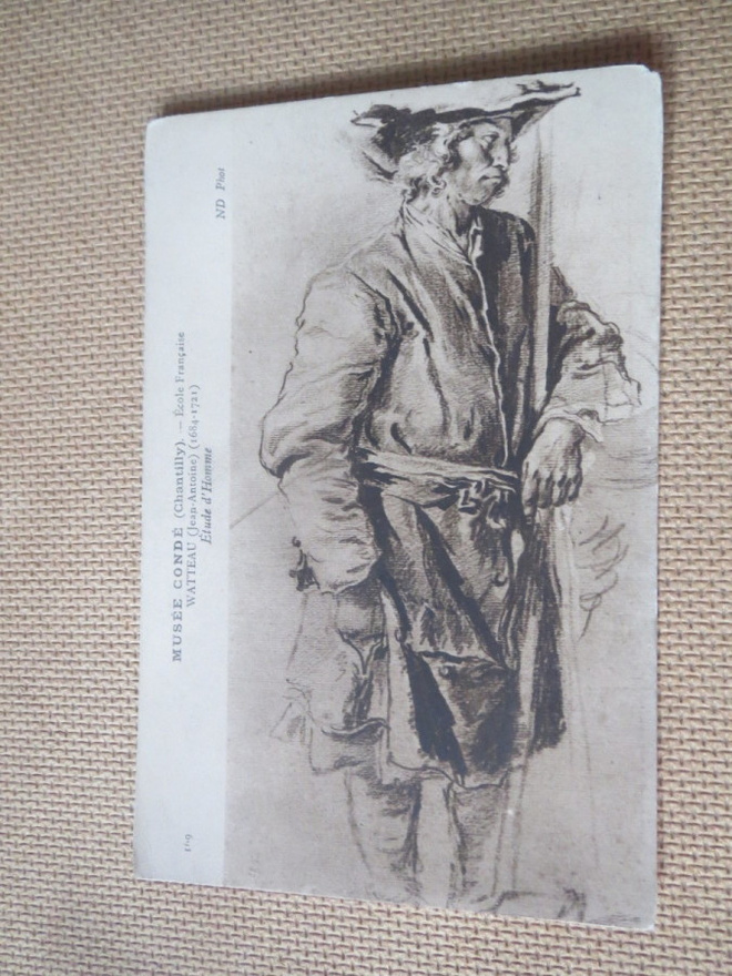 Jean-Antoine Watteau: Étude d'Homme