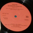 MUKSUT, SAARIKOSKI, HOLLO ~ Viisumi Keväästä Syksyyn ~ 10"LP - pikkukuva 4