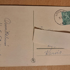 kukkakortti, vuokkokimppu, kulkenut 1957 - pikkukuva 3