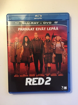 Red 2 (Blu-ray) Bruce Willis ja Anthony Hopkins (2013)