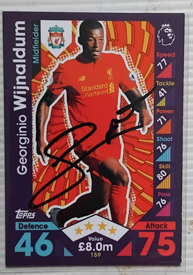 Georginio Wijnaldum Liverpool signed