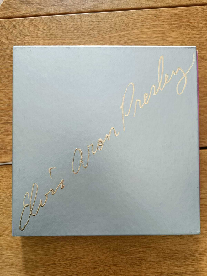 AUCTION - ELVIS ARON PRESLEY 8 x LP BOX U.K. EDITION