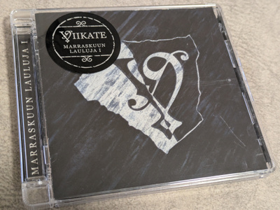 Viikate - Marraskuun Lauluja I (CD) KUIN UUSI!!