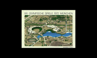 Saksa 723-6BL7 ** Münchenin kesäolympialaiset (1972)