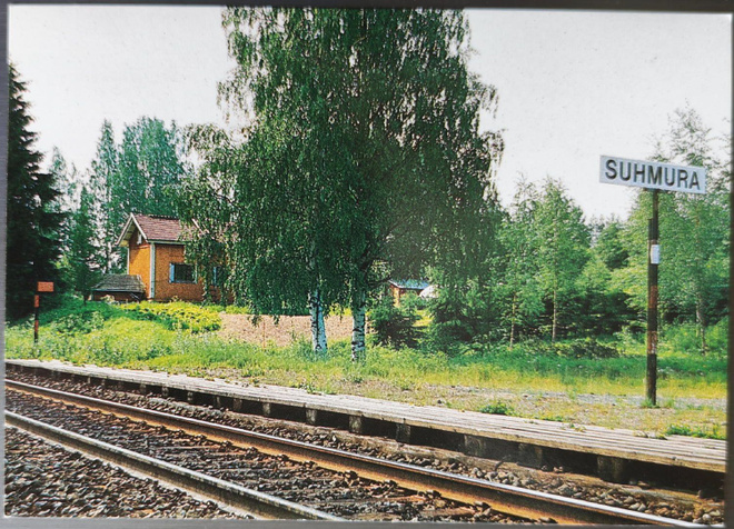 Suhmura, Pyhäselkä -kortti, kulkenut 1984