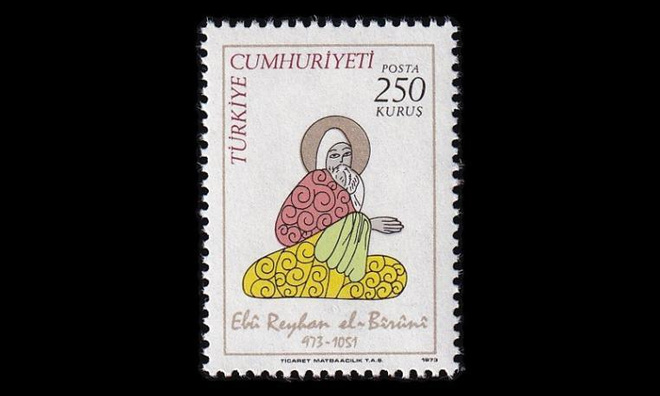 Turkki 2294 ** Astronomi Al-Birunin syntymä 1000v (1973)
