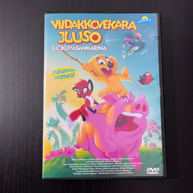 Viidakkovekara Juuso elokuvasankarina - DVD