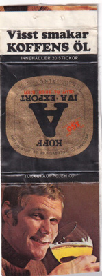 Helsinki, Sinebrychoff. Koff A IV A. Eport.  Olut ,    e119