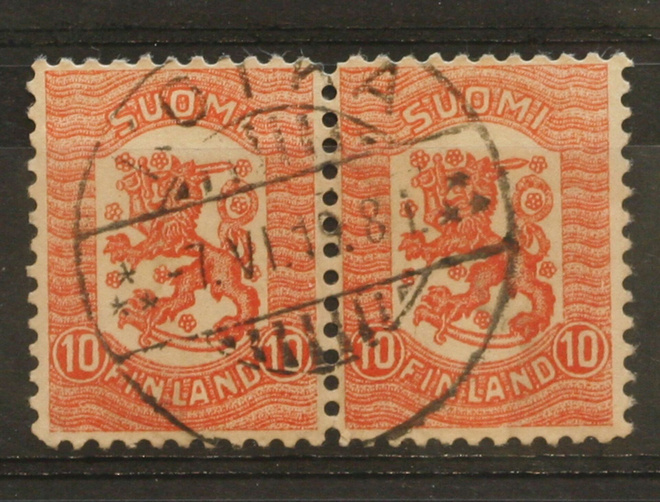 # 23090 # Kotka 7.VI.19 - M-18 10p pari