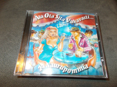 CD ÄLÄ OTA SITÄ VAKAVASTI 24 NAURUPOMMIA