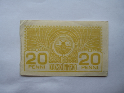 Viro 20 penni 1919