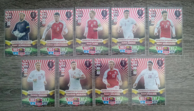 Qatar 2022 Danish dynamite jalkapallokortit