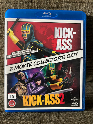 Kick-ASS & Kick-ASS 2 movie collectors set Blu-ray