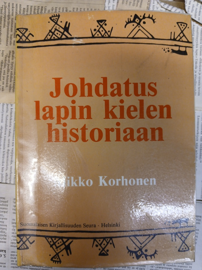 Mikko Korhonen - Johdatus lapin kielen historiaan (nid.)