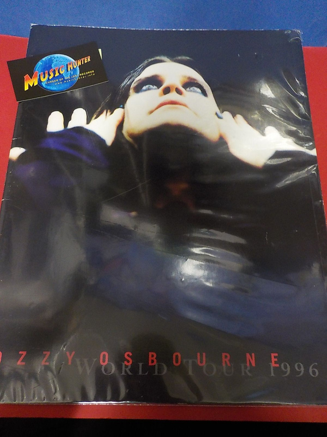 OZZY OSBOURNE WORLD TOUR 1996 KIERTUEKIRJA