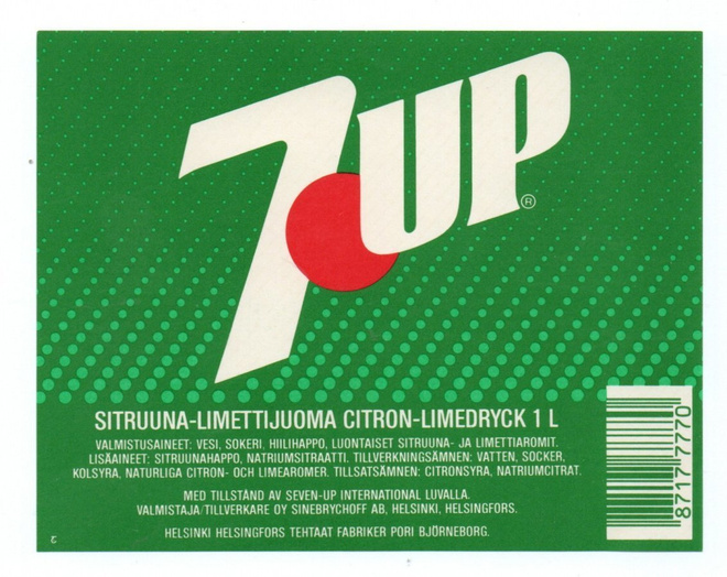 Sinebrychoff 7 UP Sitruuna-Limettijuoma