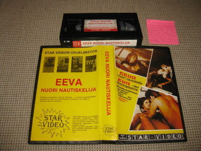 Eeva -Nuori Nautiskelija-VHS FIx, Star Video, Torgny Wickman