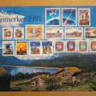 KULKEMATON NORJA POSTIMERKKEJÄ 1991 GJEVILVATNET TRÖNDELAG - pikkukuva 1