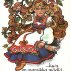 kortti ** Vänni Mirja Kalevala tai Kanteletar - erilaisia - pikkukuva 5