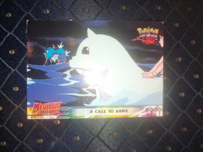 Mewtwo Strikes Back 17 Pokémon card