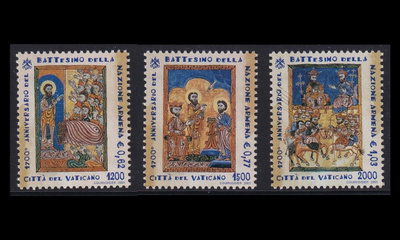 Vatikaani 1366-8 ** Kristinusko Armeniassa 1700v (2001)
