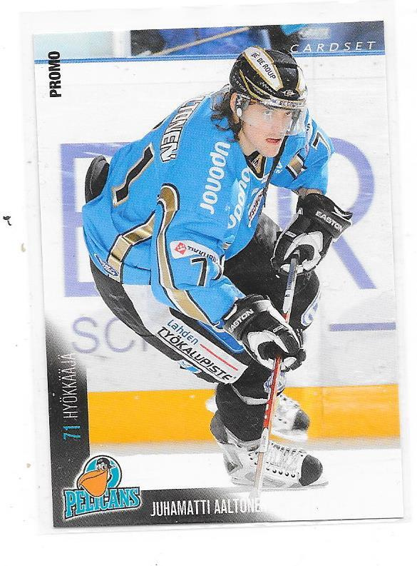 2010-11 CardSet PROMO # Juhamatti Aaltonen Pelicans