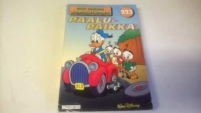 Aku Ankan taskukirja 223 Paalupaikka
