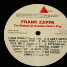 Frank Zappa - Child's play LP - pikkukuva 3