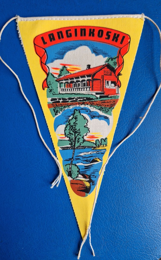Langinkoski vintage pieni matkailuviiri