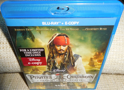 Pirates Of The Caribbean - Vierailla Vesillä Blu-ray