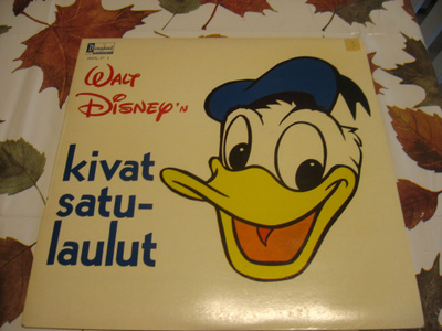 Walt Disney kivat satulaulut LP