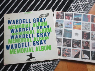Wardell Gray Memorial Album. Prestige PR 7343. 2LP