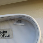 John Noble valkoinen miesten kauluspaita, koko D43, XL? - pikkukuva 3