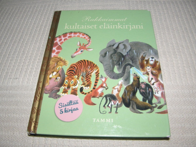 Rakkaimmat kultaiset eläinkirjani