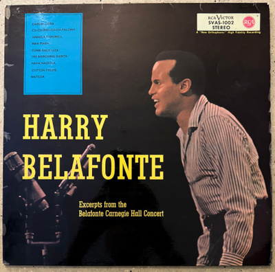 [LP] HARRY BELAFONTE: EXCERPTS FROM THE BELAFONTE CARNEGIE