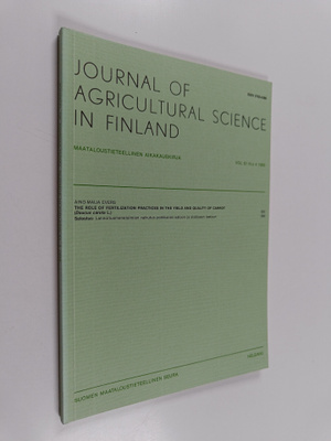 Aino-Maija Evers : Journal of agricultural science in fin...